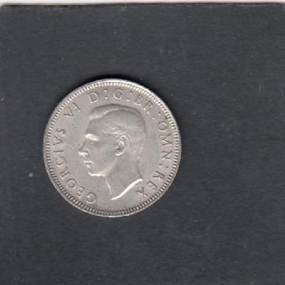 Beschrijving: 1 Shilling  GEORGIUS VI  